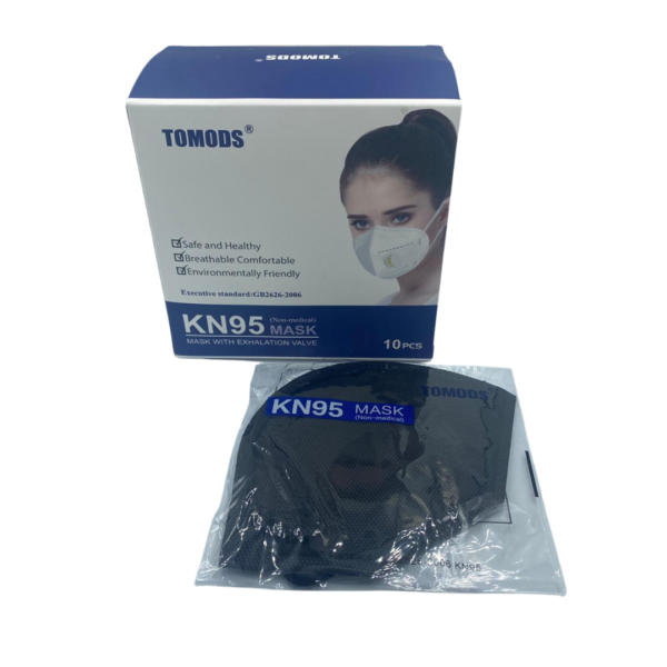 cubrebocas kn95 tomods negro