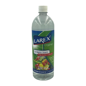 Larex Organico Desinfectante y Sanitizante para Frutas y Verdudas 1L